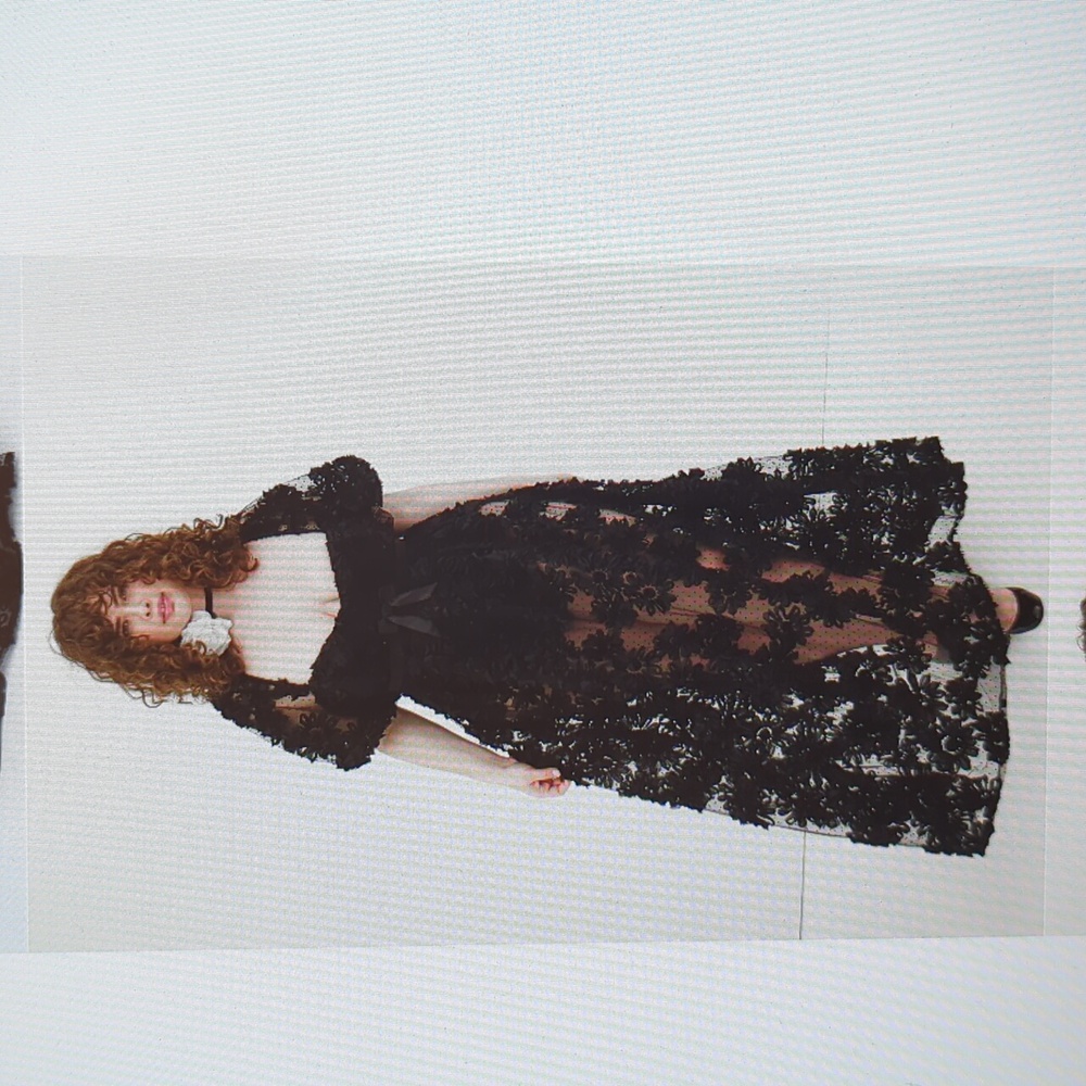 Astrid Maxi dress in Black by For Love and Lemon